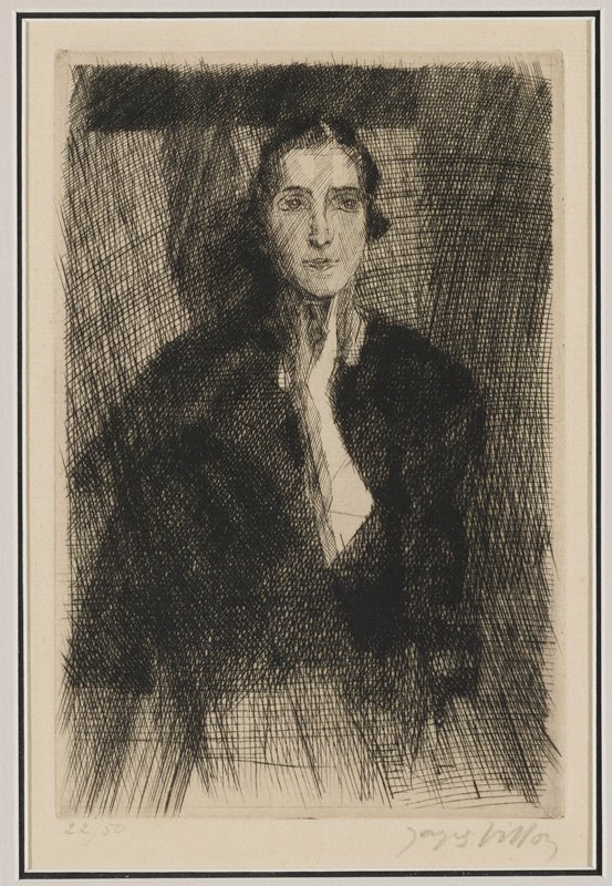 Madame Paul Petit, Jacques Villon, 1935