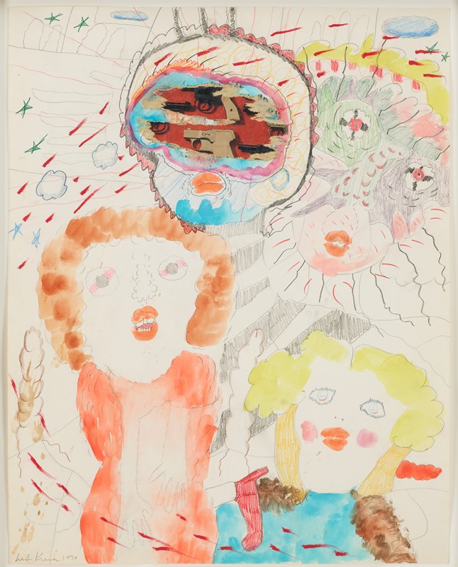 Four Faces, Linda Kramer, 1970