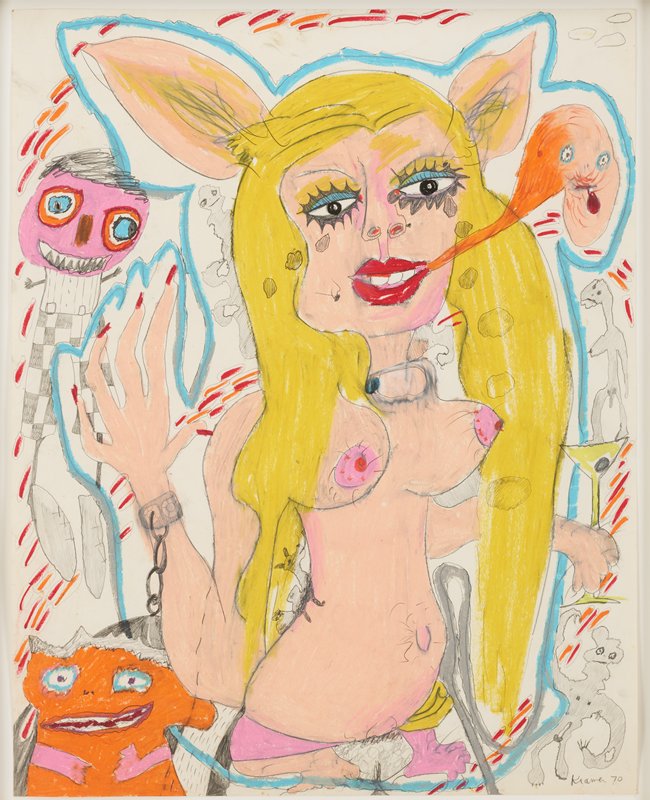 Bunny in Chains, Linda Kramer, 1970