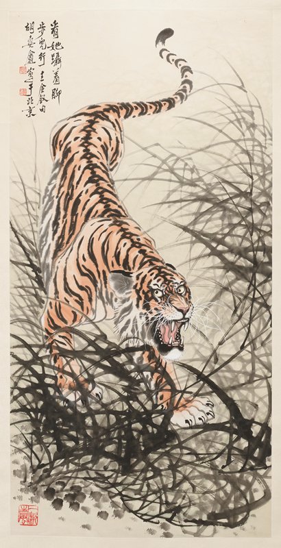 Tiger, Hu Shuang'an, 20th century
