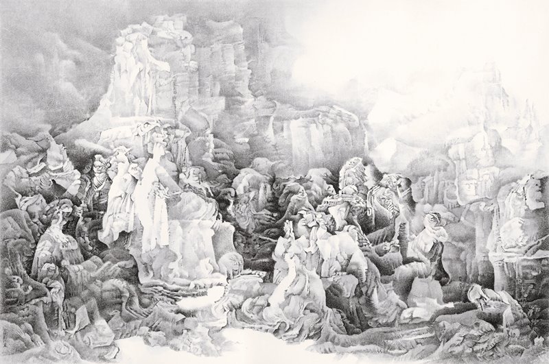 Reimagining the Lystra Scene, Liu Dan, 2016