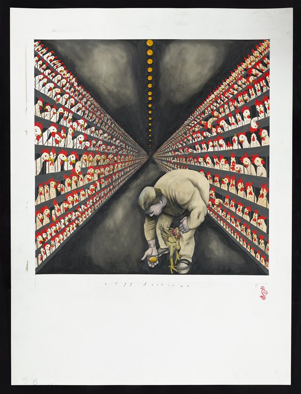 Egg Machines, Sue Coe, 1991