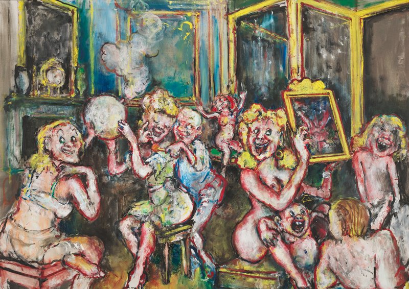 The Salon, June Leaf, 1965