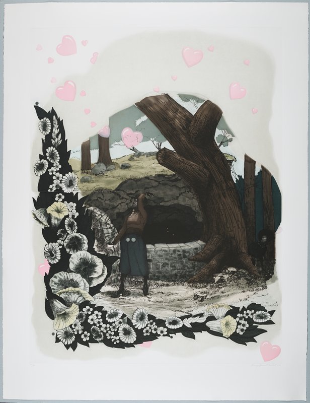 Vignette (Wishing Well), Kerry James Marshall, 2010
