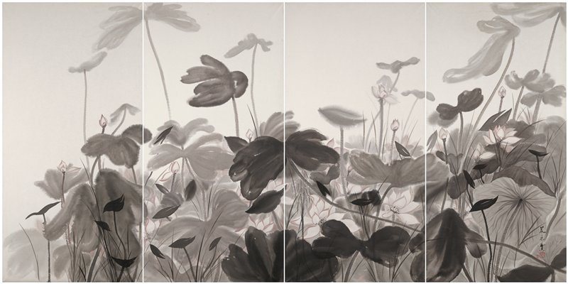 Lotus Pond, Minol Araki, 1992