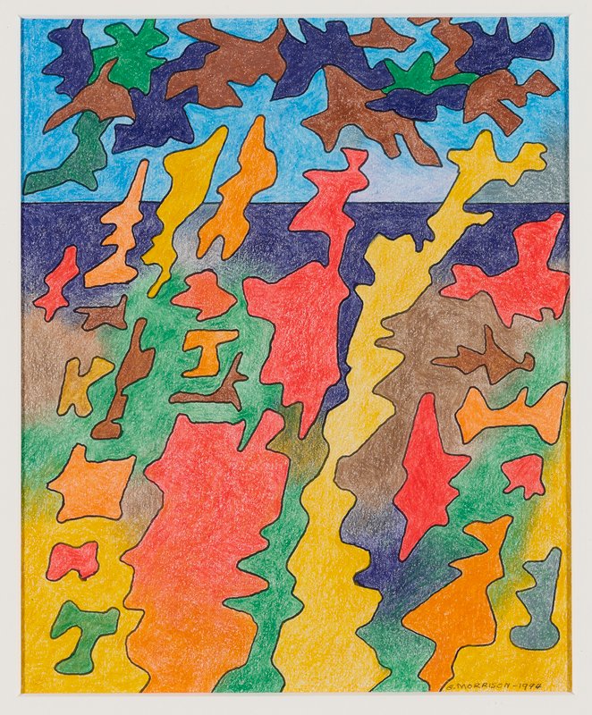 Untitled (Surrealist Landscape), George Morrison, 1994