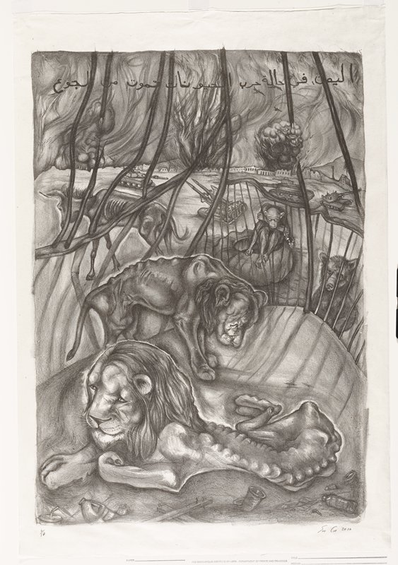 WarZoo, Sue Coe, 2016