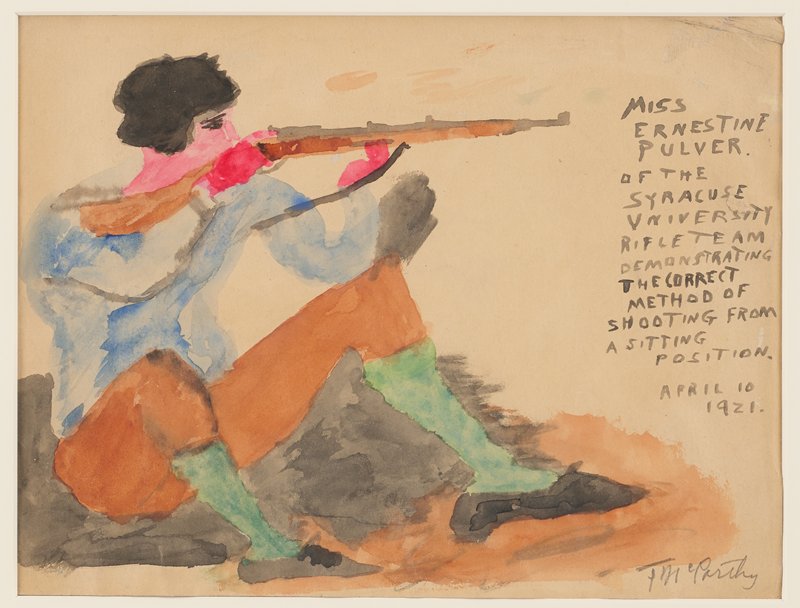 Miss Ernestine Pulver, Justin McCarthy, c. 1960