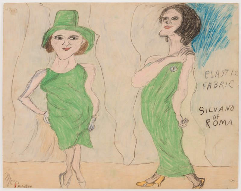 Elastic Fabric by Silvano of Roma, Justin McCarthy, c. 1960