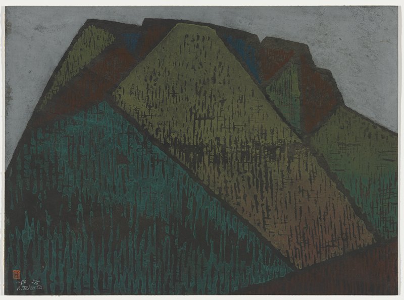 Dark Mountain, Takada Kazuo, 1959