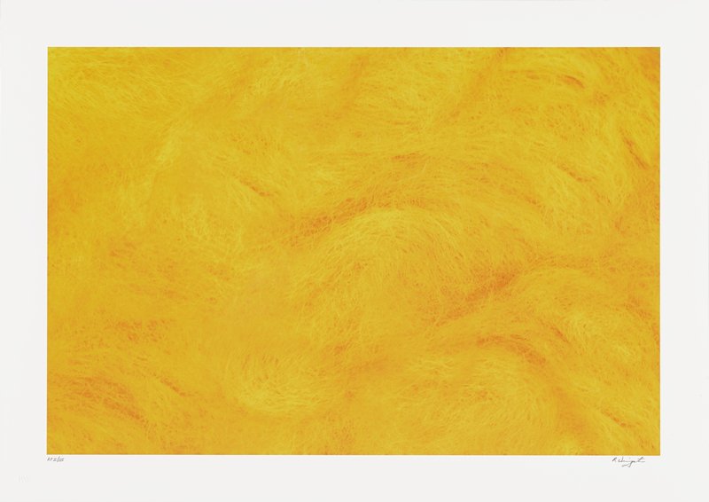 Palette Series: Ed Rusch #1, (Cotton Ball With Pigment), Robert Weingarten, 2004