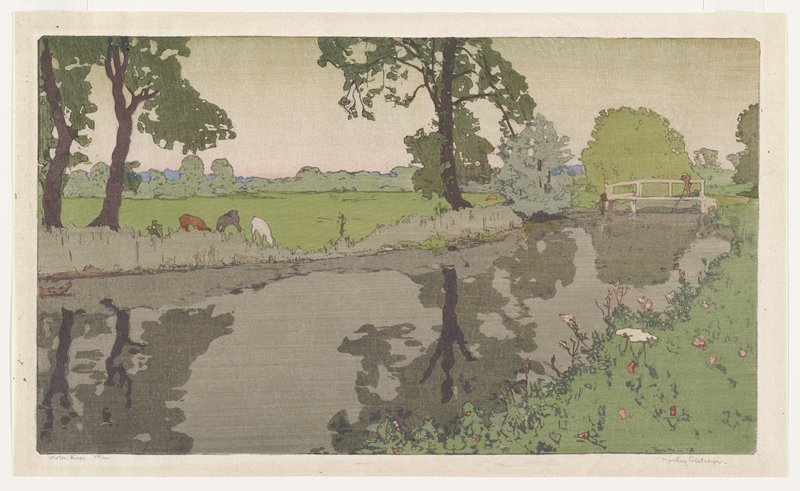 Wiston River, Frank Morley Fletcher, c. 1900–11