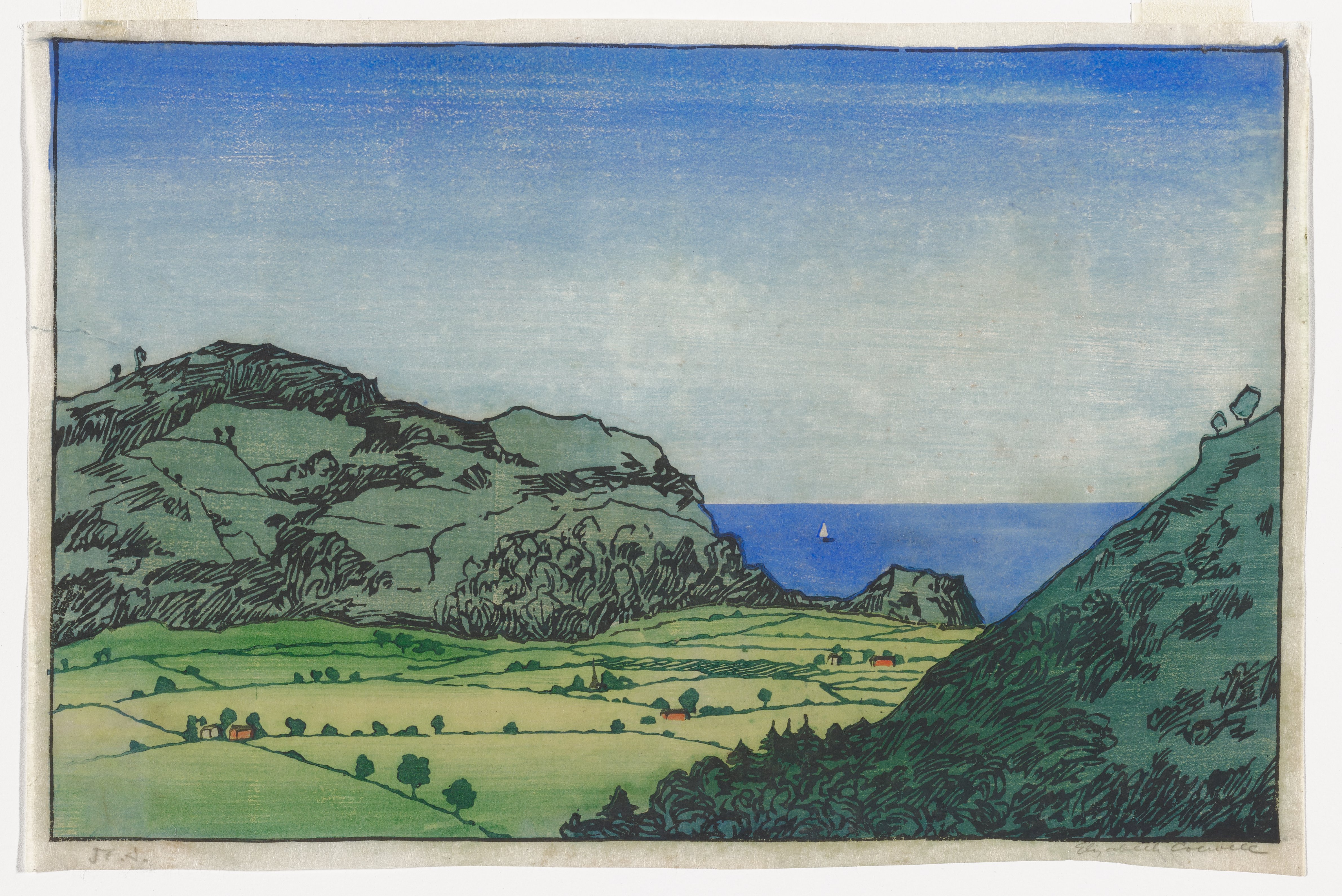 Seaside Landscape, Elizabeth Colwell | Mia