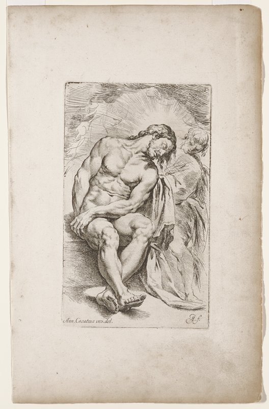 Dead Christ, Jan de Bisschop, 1671