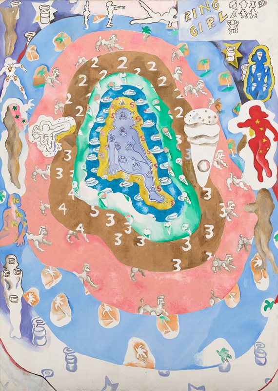 Ring Girl, Suellen Rocca, c. 1965