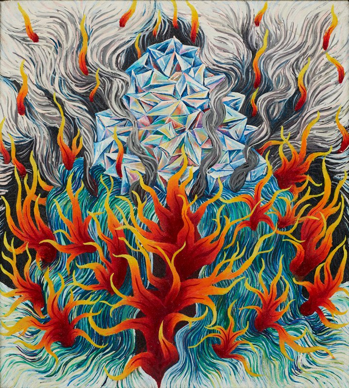 Fire-Ice-Water-Tent, Philip Hanson, 1980