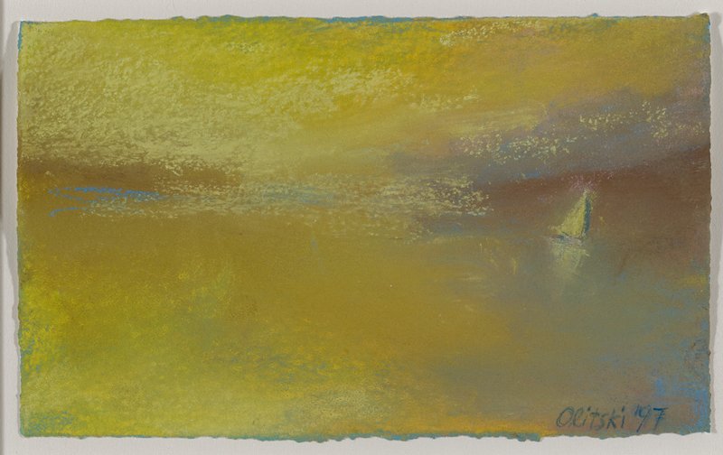 Offshore Sail, Jules Olitski, 1997