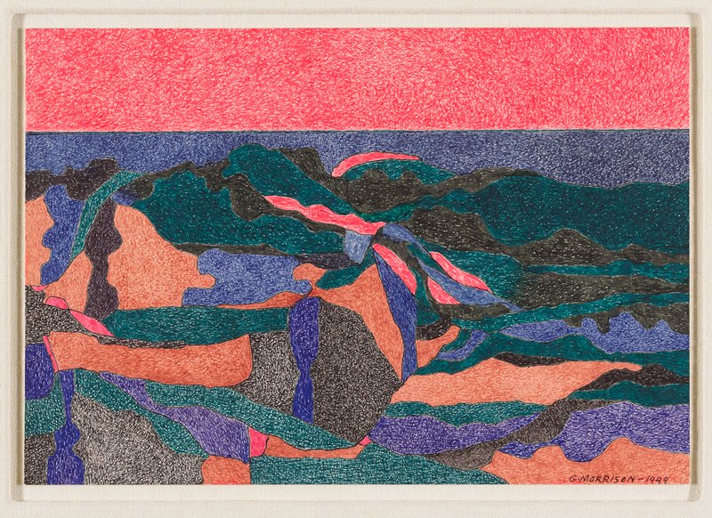 Untitled (Lake Superior Landscape), George Morrison, 1999