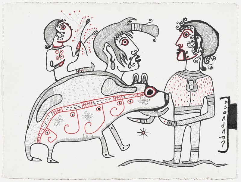 Untitled, Norval Morrisseau, c. 1990