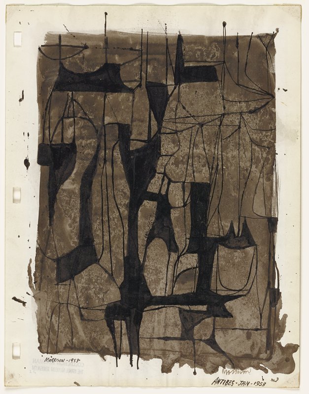 Untitled (Cap d'Antibes), George Morrison, 1953