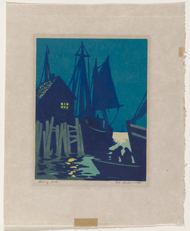Along Side, Tod Lindenmuth, c. 1930