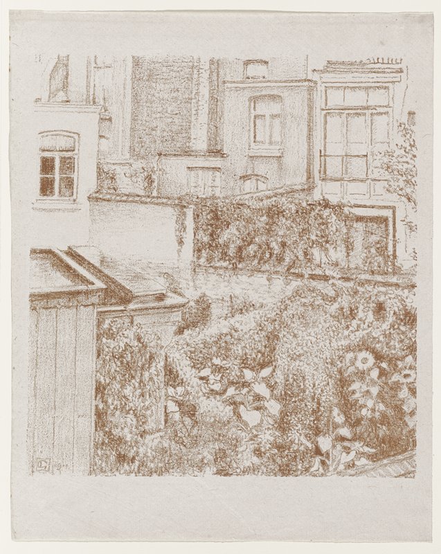 The Garden, Georges Joseph Laurent Lemmen, 1900