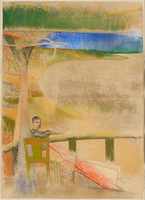 The Restless Man (A Study), Irving Petlin, 1983