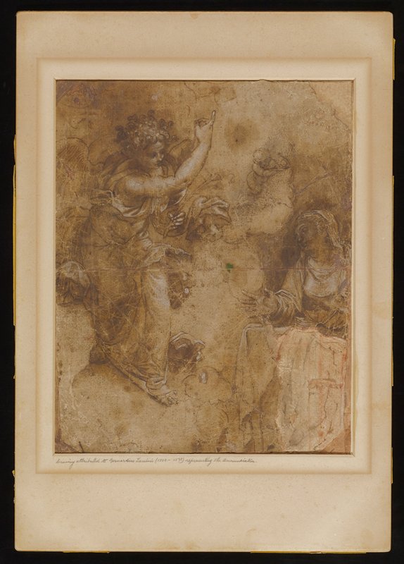 The Annunciation, Paolo Farinati, c. 1557