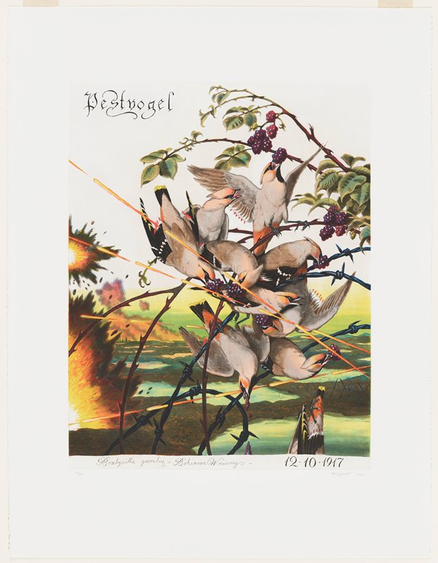 Pestvogel, Walton Ford, 2016