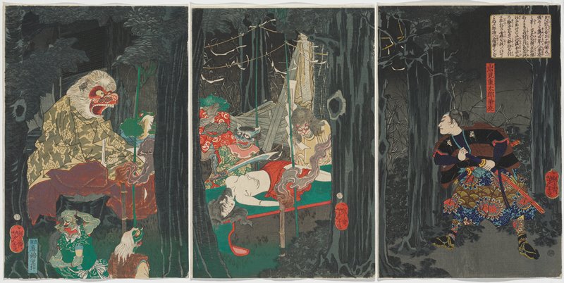 Iwami Jūtarō Kanesuke, Tsukioka Yoshitoshi, 1865, 6th lunar month