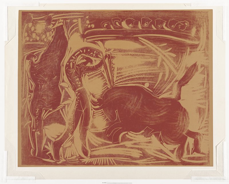 Le Banderillero (third state), Pablo Picasso, 1959