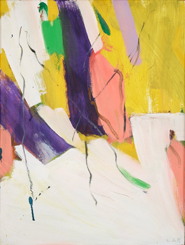 Untitled, Elaine de Kooning, 1981