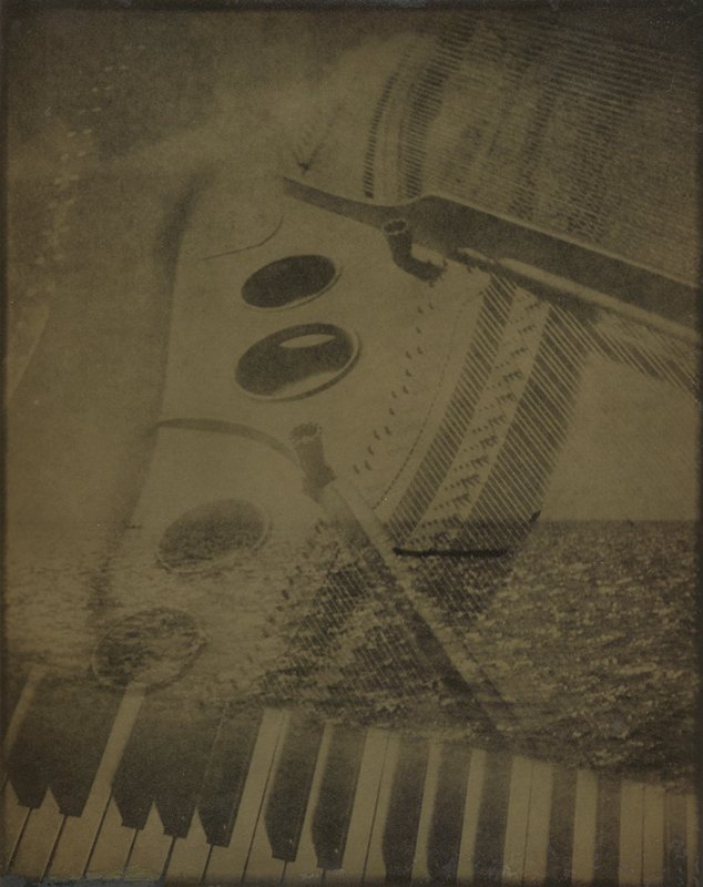 Untitled (Piano, Water, and Sea), Lionel Wendt, c. 1935