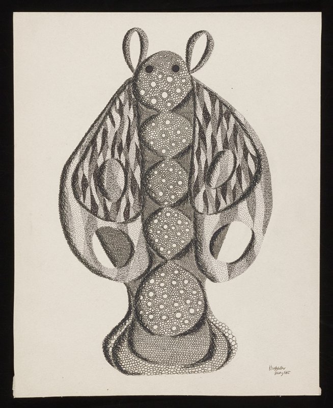 The Bug of Marianne Moore, Dudley Huppler, 1945