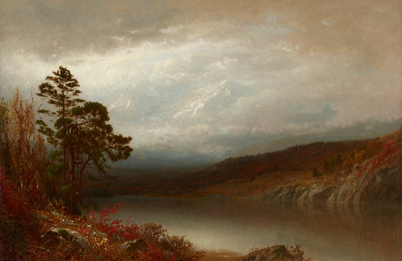 Autumn in the Adirondacks, Alexander Wyant, c. 1872–73