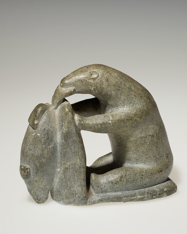 Bear eating seal, c. 1970