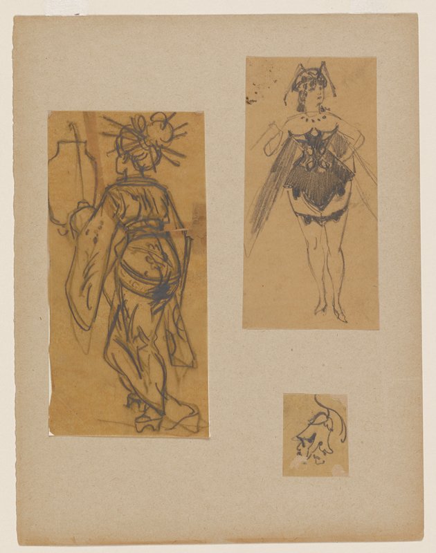 [Drawing study], Alfred Grévin, 19th century