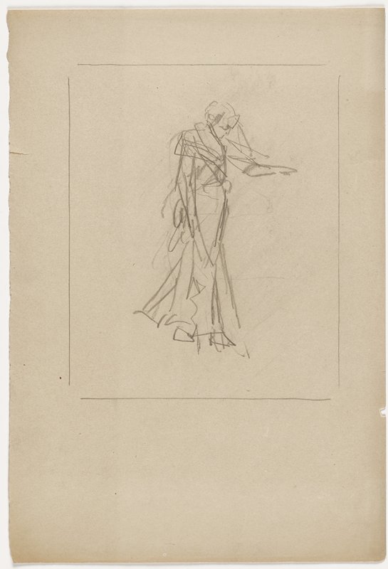 Standing Figure, Alfred Grévin, 19th century