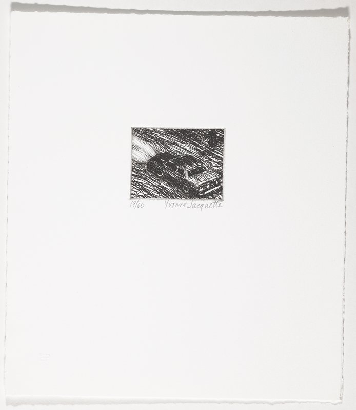 Full Beams, Yvonne Jacquette, 1985