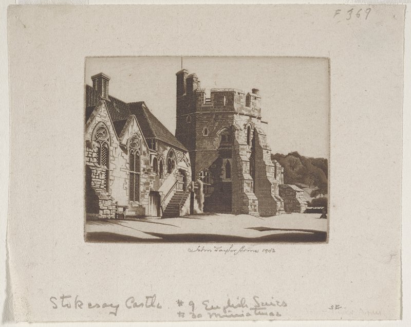 Stokesay Castle, John Taylor Arms, 1942