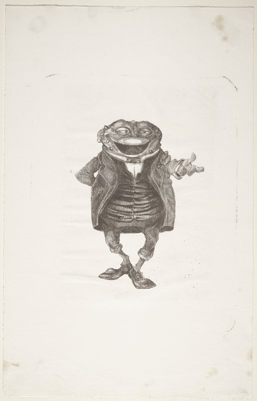 Toad (Toad of Toad Hall?), 19th or 20th century