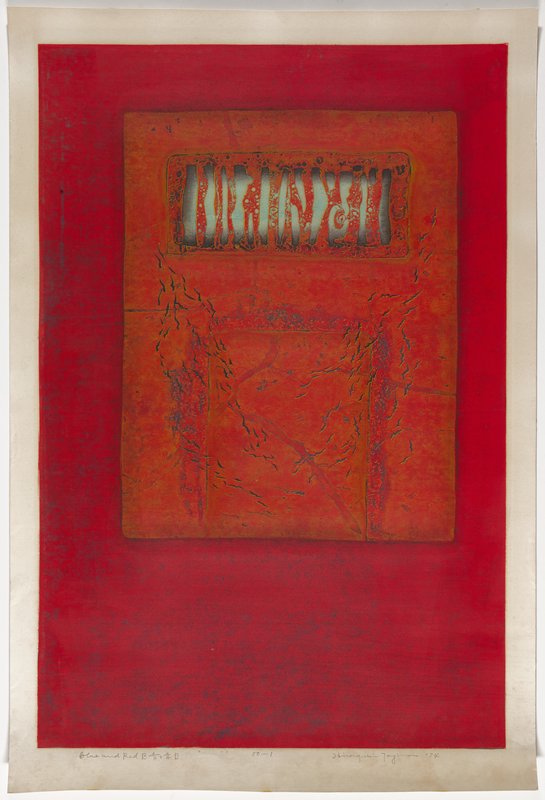 Blue and Red B, Tajima Hiroyuki, 1974