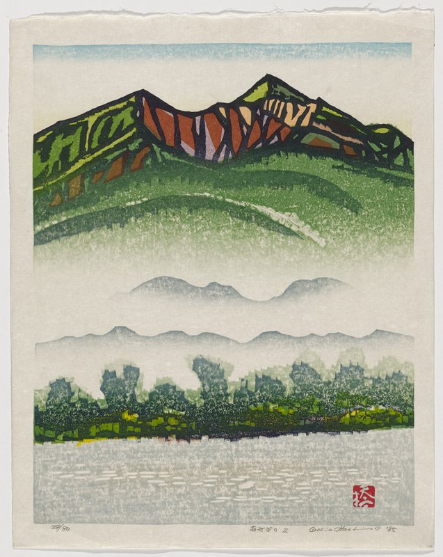 Morning Mist II, Hashimoto Okiie, 1985