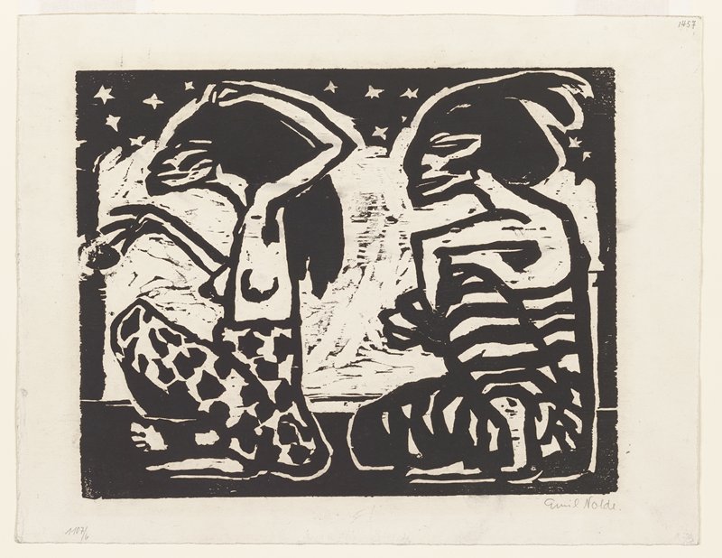Mann und Weibchen, Emil Nolde (born Emil Hansen) | Mia