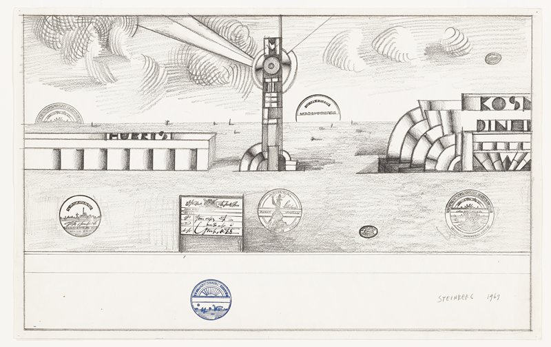Untitled, Saul Steinberg, 1969