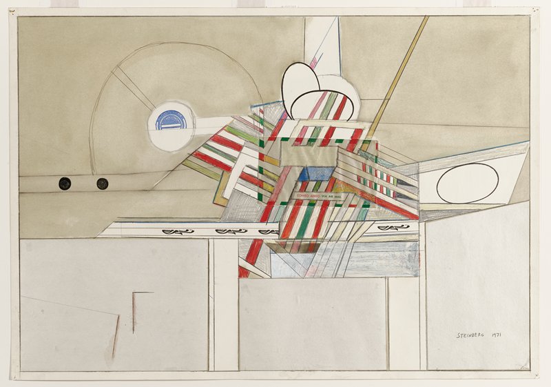 Mexican Airmail, Saul Steinberg, 1971