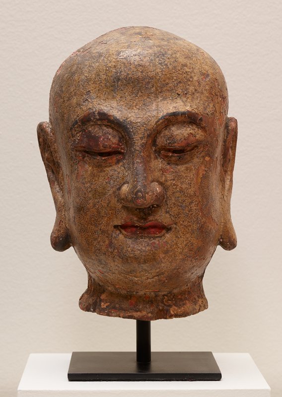 Head of a Luohan, 14th-15th century