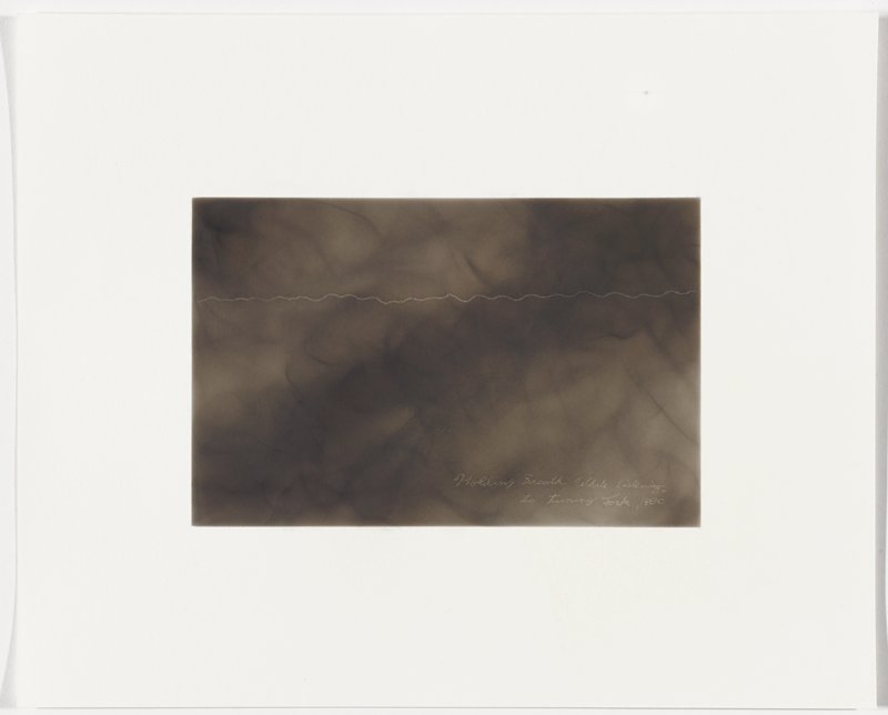 Holding breath while listening to tuning fork, 1880, Plate 31 from The First Time, The Heart (A Portrait of Life 1854-1913), Dario Robleto, 2017