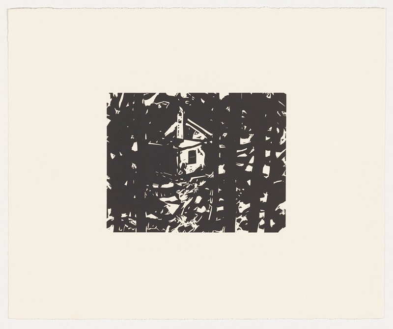 Landscape, Alex Katz, 2001
