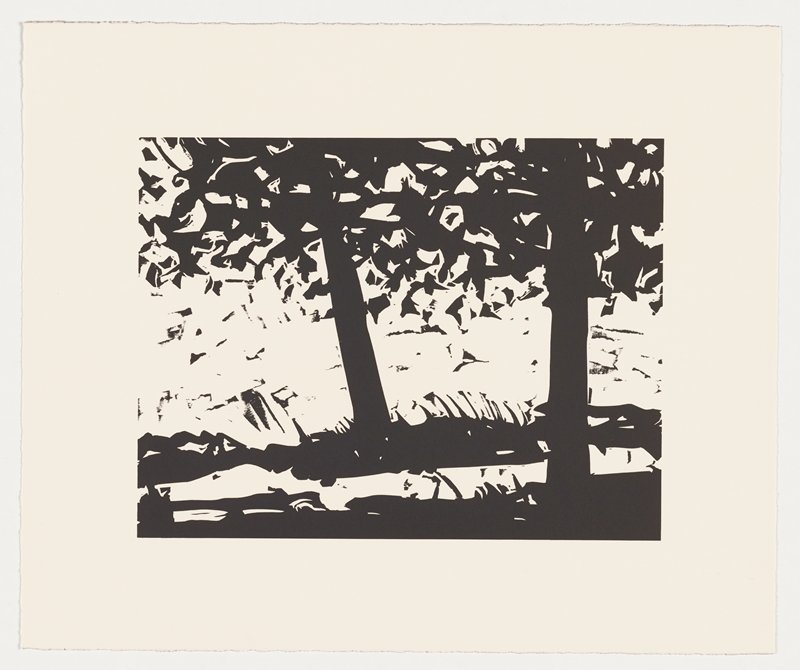Landscape, Alex Katz, 2001